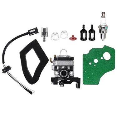 Imagem de HSSMEUR Kit de mangueira de linha de combustível de vela de ignição para motor de cortadores de grama GX25 GX35 GX 25 35 HHT35 HHT35S FG110