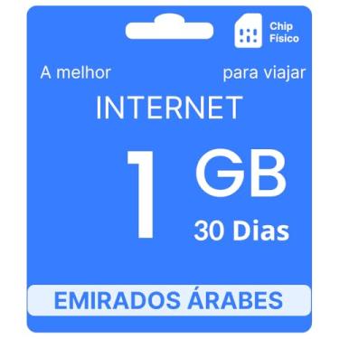 Imagem de Chip Internacional Dubai - 1GB - 30 Dias - simfinity