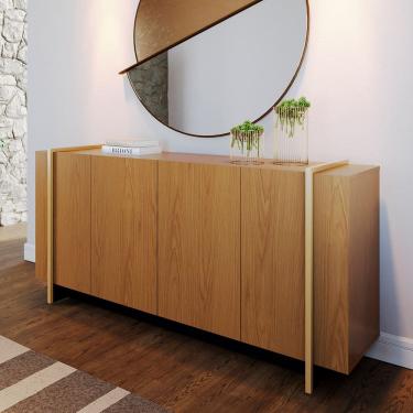 Imagem de Buffet Aparador com 4 Portas 160x79cm Copacabana Colibri