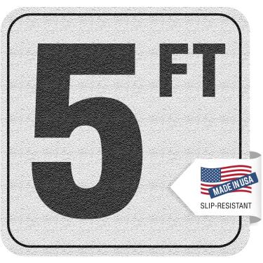 Imagem de Adesivo de vinil de azulejo personalizado aquático 3M para nadar na piscina com 5 pés, fonte de 4 polegadas