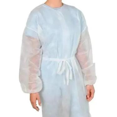 Imagem de Avental Descartável Tnt Manga Longa Gramatura 20 Anvisa - Dejamaro