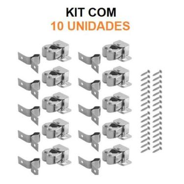 Imagem de Fecho Rolete para Móveis - 10 unidades - FERRAGENS
