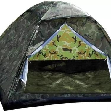 Imagem de Barraca Camping Camuflada 6 LUGARES