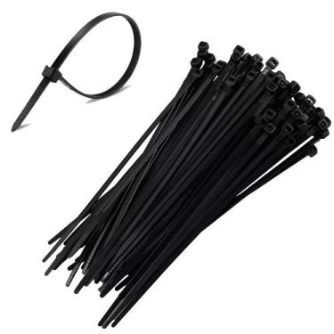 Imagem de 100 Abraçadeira Nylon Preta 150x4,8mm - Starfer