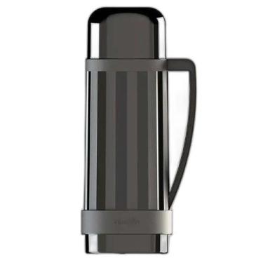 Imagem de Garrafa Térmica em Polipropileno com Ampola Preto 1L - Aladdin