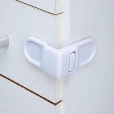 Imagem de Trava Para Gaveta Bebe Infantil Baby Segurança - anjo da mamãe