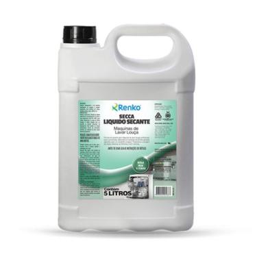 Imagem de Secante Líquido para Máquinas de Lavar Louças Secca 5 Litros Renko Lim