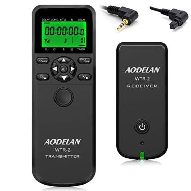 Imagem de AODELAN Controle remoto de câmera para Canon EOS R, RP, RA, R6, R5, 80D, 77D, 70D, 250D, 90D, 60D, T7, T6i, T6s, T5i, 5D Mark IV, substitui o controle remoto temporizador Canon TC-80N3