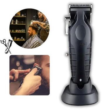 Imagem de Maquininha Kemei KM2296 Preta Original com Garantia de Qualidade e Ent