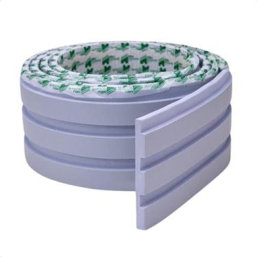 Imagem de Painel Ripado Laminado De Eva Autocolante Flexível Rolo 5mt - Meu Roda