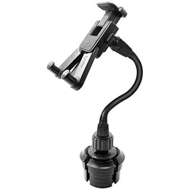 Imagem de Suporte para copos, suporte para tablet, pescoço de ganso 360 ajustável, suporte de copo para carro, compatível com iPad Pro Air mini, Galaxy Tab Fire HD Surface e todos os tablets. Cellet