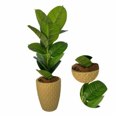 Imagem de Planta Artificial Jiboia com Vaso Polietileno Completo Cores - Flor Im