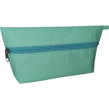 Imagem de Estojo Escolar Tons Pastel Necessaire Teen ACP,  Verde