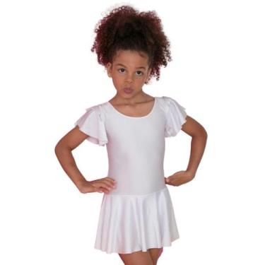 Imagem de Collant Bree Saia Com Laço - Branco - Banho Maria, 8