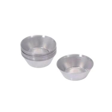 Imagem de Kit Forminha Mini Empada Alumínio Nº 3 Para Buffet (12 Unid) - Contine
