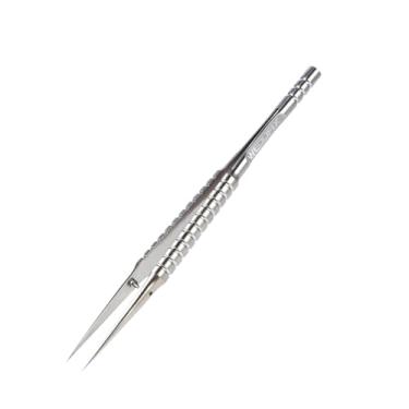 Imagem de WEDOFIX Pinças de titânio de precisão prata com pontas finas pinças de microscópio não magnéticas para microscópio de trabalho de micro solda, reparo, manutenção de eletrônicos, artesanato