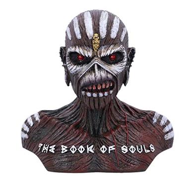 Imagem de Nemesis Now Caixa de busto oficialmente licenciada Iron Maiden The Book of Souls (Pequeno) Marrom, 11,5 cm