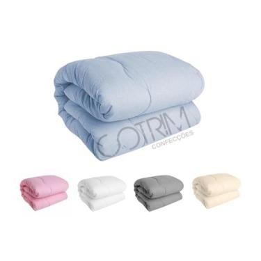 Imagem de Edredom Casal Para Cama Box Algodao 200 fios Coberta Coberdron Casal -