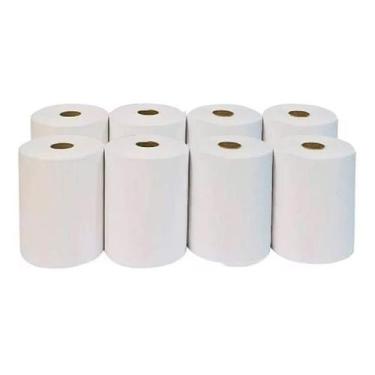 Imagem de Papel toalha bobina branco 08x100 meyors celulose