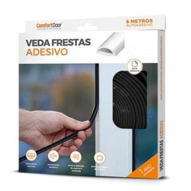 Imagem de Veda Fresta Adesiva P/ Portas Até 4mm ComfortDoor 6 Metros