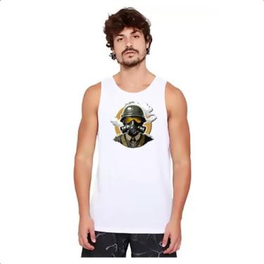 Imagem de Camiseta Regata Soldado alemao mascara de gas - Alearts, P