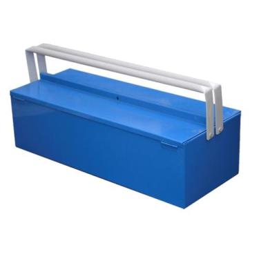 Imagem de Caixa Ferramenta Baixa Com Alça e Suporte Pra Parafusos 30cm - Ouro Mi