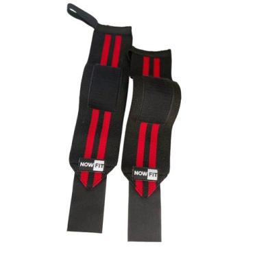 Imagem de Par de munhequeira elástica NOWFIT