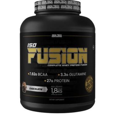 Imagem de Whey Protein Iso Fusion 1,8kg - Chocolate - Iron Tech