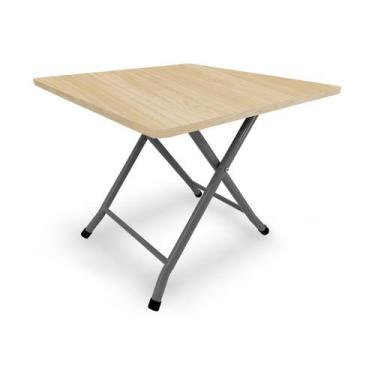 Imagem de Mesa Infantil Havai Dobrável Para Criança Desenhar Prata e Jade - Genu