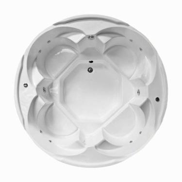 Imagem de Spa Redondo Califórnia com hidro - Brasil Banheiras, 1,80X1,80X0,71, 1