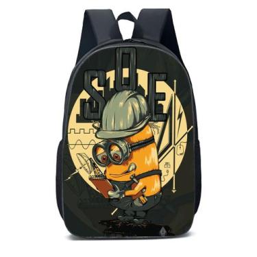 Imagem de Mochila Escolar Infanto Juvenil  Desenho Animando Minions Novidades 05
