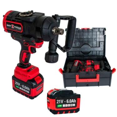 Imagem de Chave De Impacto Bateria 3/4 POL 21V Com 2 Baterias SGT-7509 SIGMA