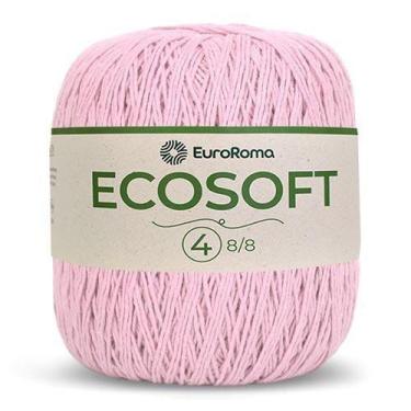 Imagem de Barbante Ecosoft EuroRoma N04 300g, 510 ROSA BEBÊ