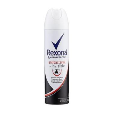 Imagem de Desodorante Aerosol Rexona Antibacterial + Invisible 150ml