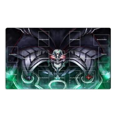 Imagem de New Mlikemat Playmat Exodia,The Destroyer TCG CCG OCG Trading Card Game Mat with Zones + Free Bag (ZD039-185-A)