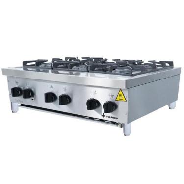 Imagem de Fogão Industrial a Gás Natural Venâncio de Mesa 6 Bocas Don Bidone Fdb