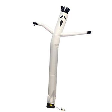 Imagem de Tubo Inflável Masculino Céu Fantoche Dancer - Tubo Inflável Engraçado Ondulado para Anúncio Festival (sem Soprador) (Branco, 6 m)