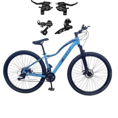 Imagem de Bicicleta Aro 29 Ksw Mwza Feminina 24v Cambios Shimano e Trocadores Sh