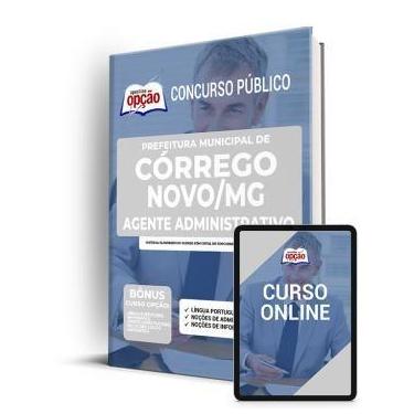 Imagem de Apostila Prefeitura de Córrego Novo - MG - Agente Administrativo - Apo