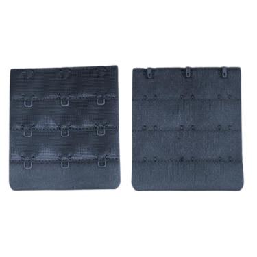 Imagem de 1 Extensor de Sutiã Preto com 3 ganchos - 6cm