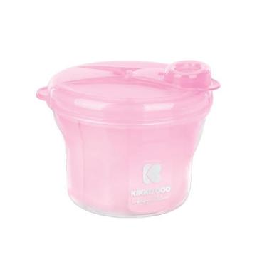 Imagem de Pote 2 em 1 para Armazenar leite milk Powder Pink KikkaBoo