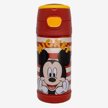 Imagem de Garrafa Termica Mickey Mouse Alça De Mão Zona Criativa 350ml
