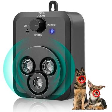 Imagem de Dispositivo antilatido, dispositivos de controle automático de latidos de cães com 3 modos, caixa ultrassônica recarregável para latidos de cães, dispositivos eficazes para parar de latir, seguros