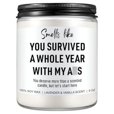 Imagem de Karply Vela de aniversário de 1 ano para namorado, namorada, marido, esposa - presentes de papel de aniversário de 1 ano, presentes para ele, ela, casal - aniversário de casamento de um ano para