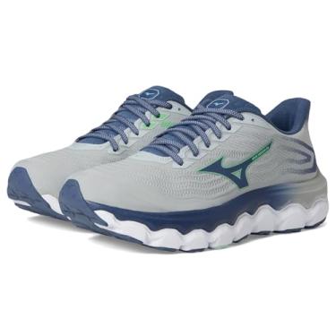 Imagem de Mizuno Tênis masculino Wave Horizon 8, Azul pérola/índigo vintage, 39