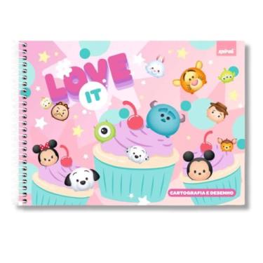 Imagem de Caderno Cartografia e Desenho Love It Capa Dura 48 Folhas