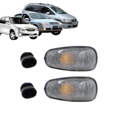 Imagem de 2 Lanterna Seta Pisca Lateral Para Lama Com Soquete Zafira - DSC