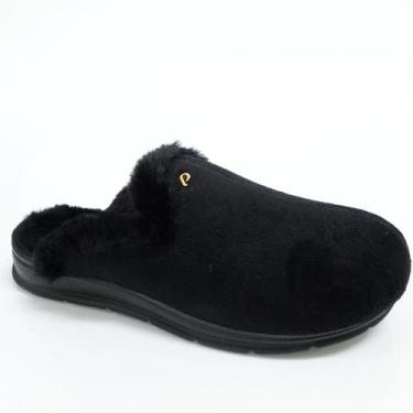 Imagem de Pantufa Pegada 266005-05, Preto, 37