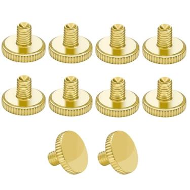 Imagem de 10 peças A0141229 parafusos de suporte de lira de latão para saxofone Yamaha Trompete Cornet Alto Tuba, substitua para parafusos de suporte de anel de dedo A0141220