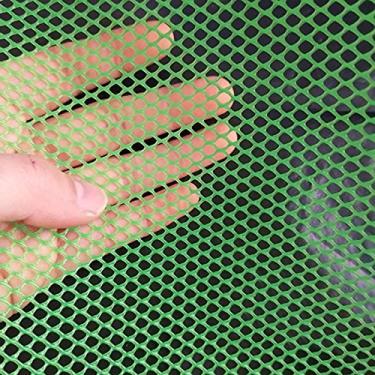 Imagem de Malha de plástico verde para cerca de arame de galinha, rede antipássaros de grade pequena de 0,3 cm para proteger mudas e plantas, rede de jardim, verde, 0,5 x 5 m (verde 1 x 5 m)